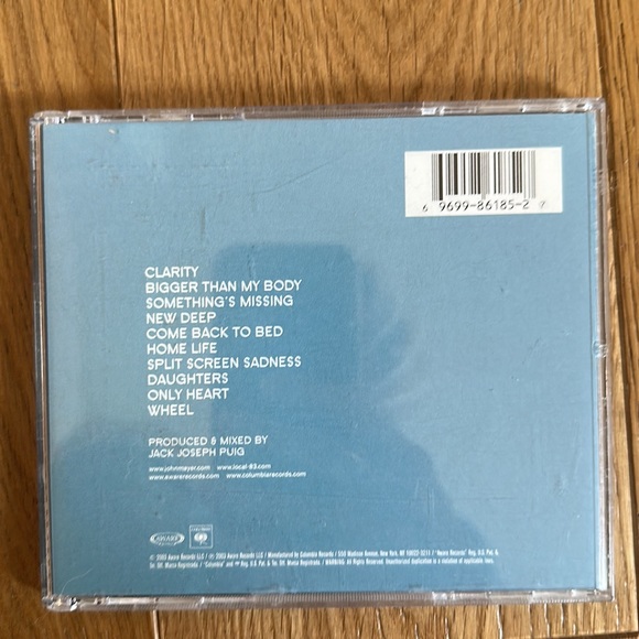 John Mayer 3 CD Bundle. Room For Squares. Heavier Things. Continuum. EUC! - Picture 4 of 10